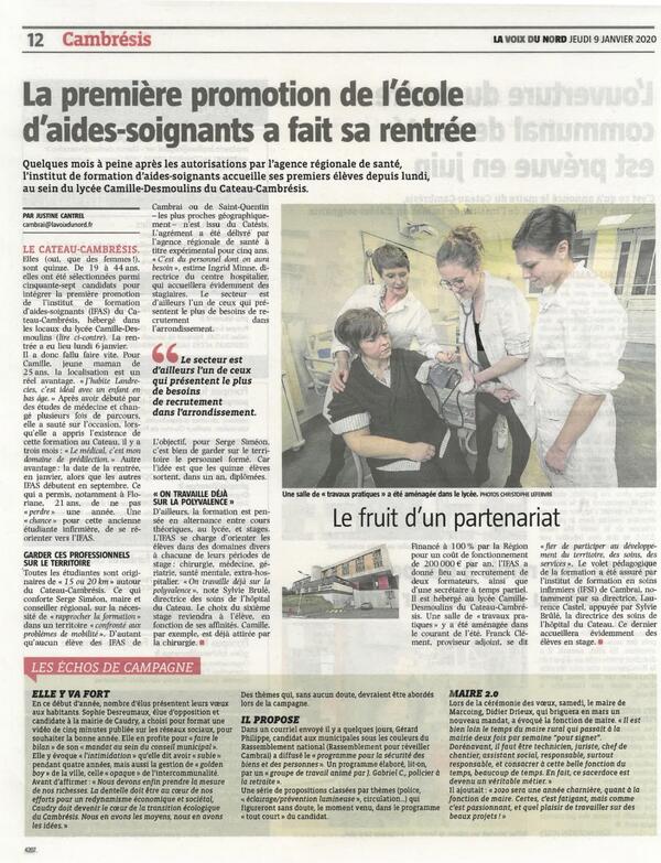 2019-01-09 VDN Article sur l'IFAS