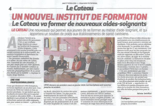 2019-10-18 OBS article ouverture IFAS