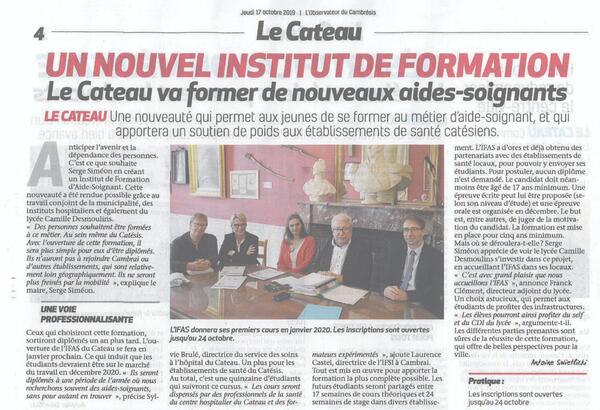 2019-10-18 OBS article ouverture IFAS