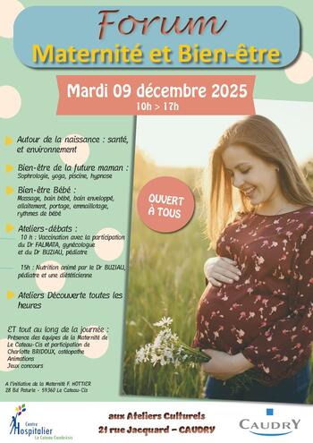 2025 Affiche forum Maternite
